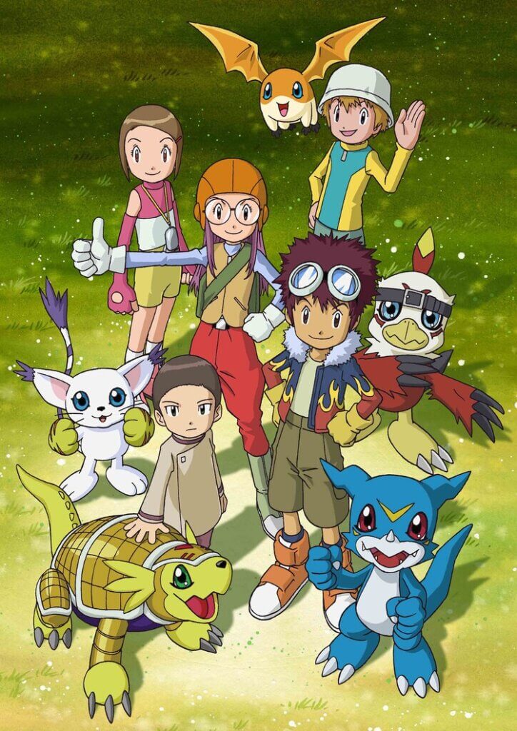 Anime "Digimon Adventure 02" began airing in 2000