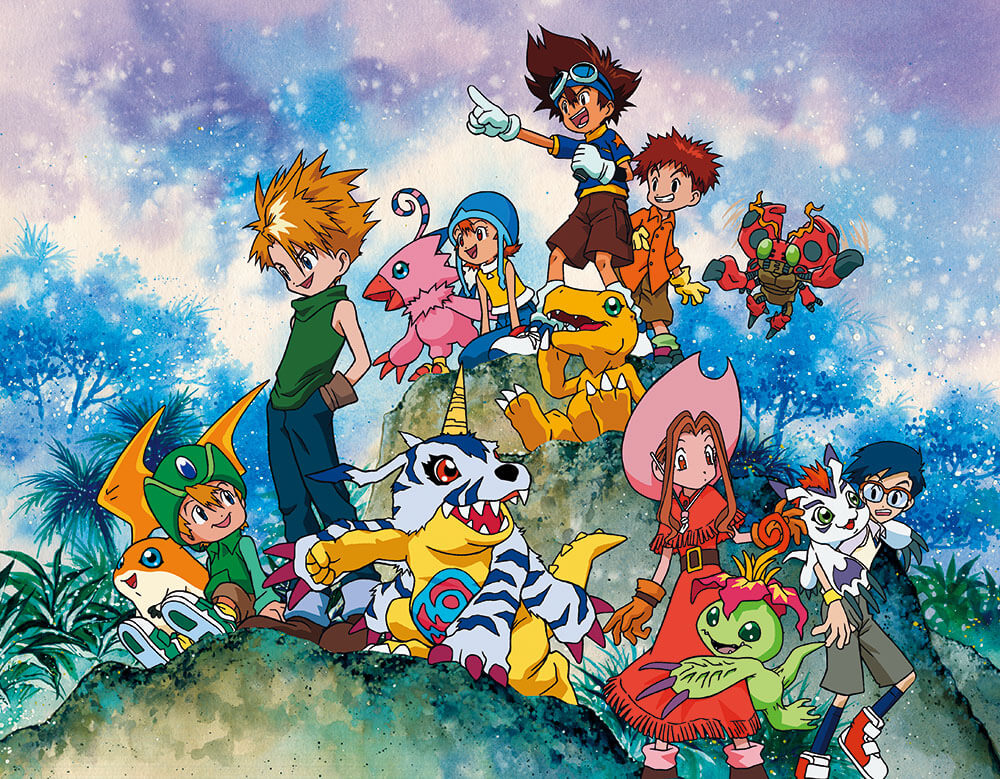 Anime “Digimon Adventure” began airing in 1999