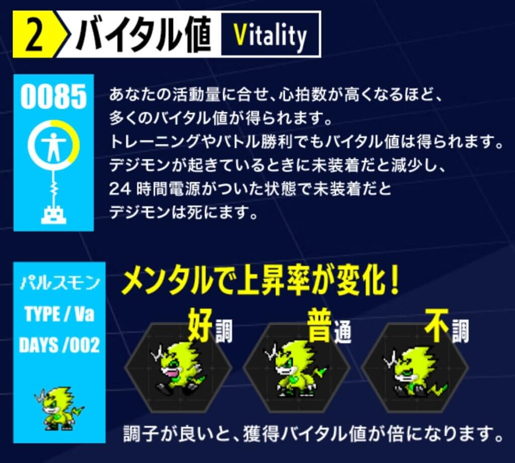 バイタルブレスの４大要素、2「バイタル値」Vitality